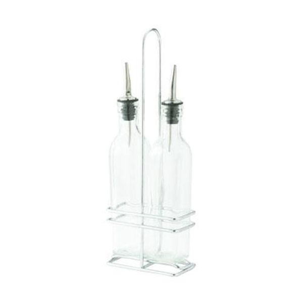 Winco - GOB-8S - Oil and Vinegar Cruet Set