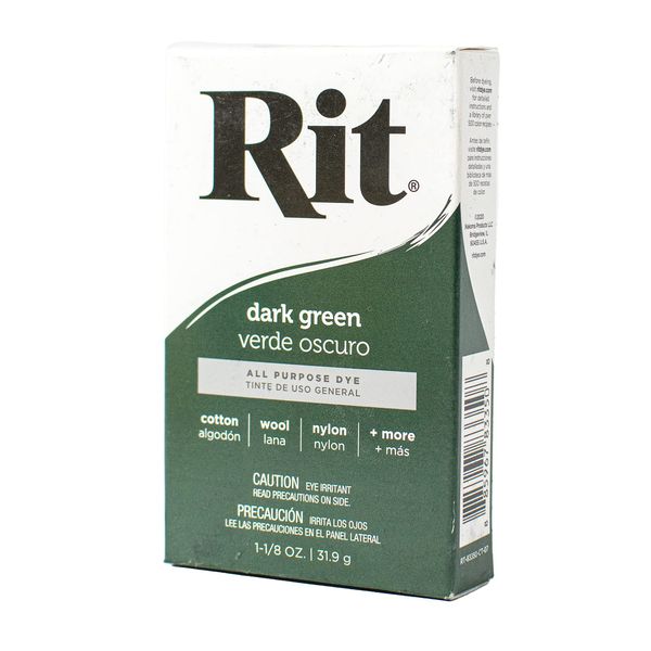 Rit Dye Powder 31.9g Dark Green