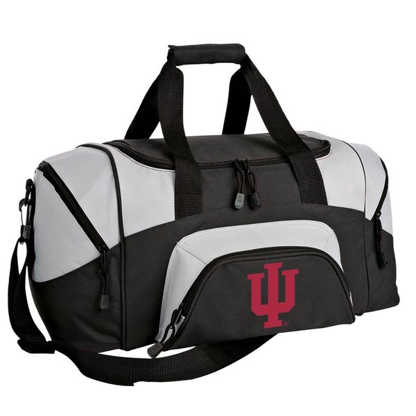 SMALL IU Duffel Bag Indiana University Gym Bags or Suitcase