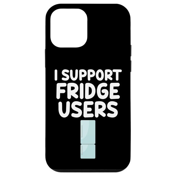 iPhone 12 mini I Support Fridge Users Refrigerator Cold Food Home Storage Smartphone Case