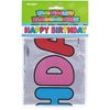 Unique Party Happy Birthday Foil Banner