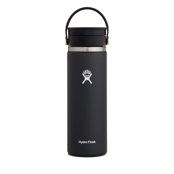 Hydro Flask 8900560032211 20 oz Flexship Wide Mouth 20 oz FLEX SIP Wide Mouth Black