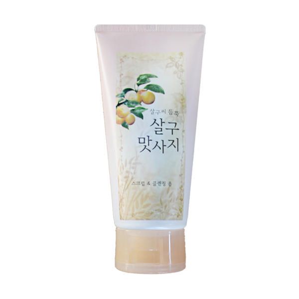 LG Debong Apricot Seed Plenty Apricot Massage Scrub Cleansing Foam 120ml 1 piece