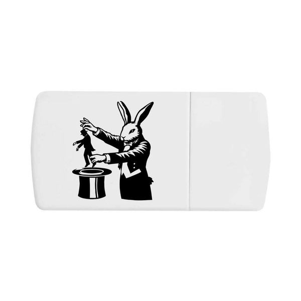 'Rabbit Magician' Pill Box with Tablet Splitter (PI00030941)