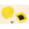 WallPeg 43 Kit -Peg Hooks & Plastic Bins - Organize Tools Crafts Garage & More