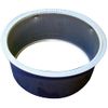 Rainware Supply 2 3/4 inch Aluminum Gutter Round Drain Outlet (2)