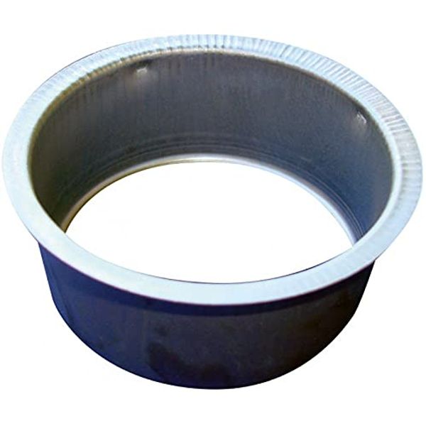 Rainware Supply 2 3/4 inch Aluminum Gutter Round Drain Outlet (2)