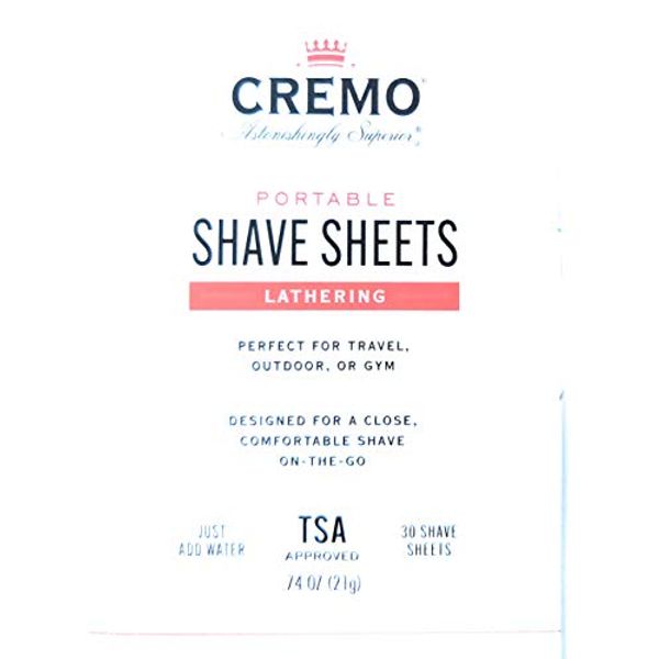 Cremo Shave Sheets