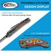 Szco Supplies 4.5" Printed Psychedelic Eye Liner Lock Folding Knife