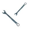 Dapetz ® Open Ended Spanner 10mm Combination Open Ring Spanner or Fixed Head Spanner Repairing Tool for Use Under Narrow Space Silver Wrench