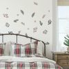 Berries and Holly Branches Reusable Stickers