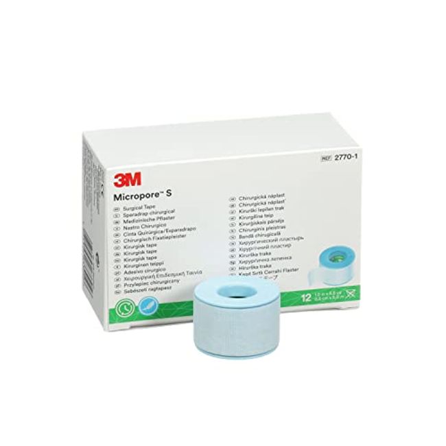 3M™ Micropore™ Surgical Tape Tan 1533-2, 2 inch x 10 yard (5cm x 9,1m), 6  rolls/box