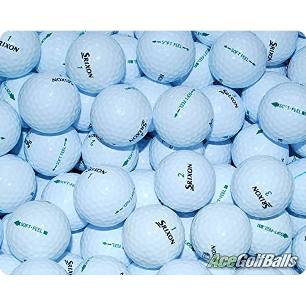 24 Srixon Soft Feel Golf Balls - Pearl/Grade A - from Ace Golf Balls