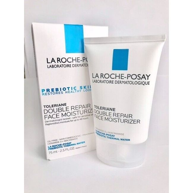 2025 La Roche-Posay Toleriane Double Repair Face Moisturizer 75ml 2.5oz Avene