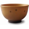 soup bowl wood grain large cherry blossom