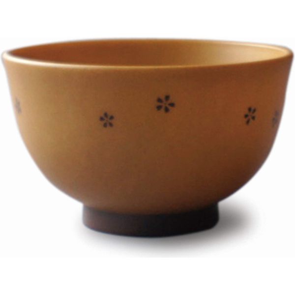 soup bowl wood grain large cherry blossom