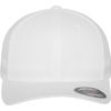 Flexfit Unisex Mesh Trucker Mütze, White, S/M