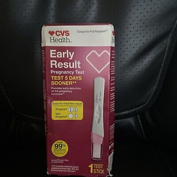 CVS Health Early Result Pregnancy Test, 1 CT  BRAND NEW Expires 10/31/2024