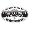 Cane Corso Italiano Oval Sticker