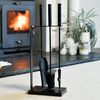 Black Arm Contemporary Companion Set 520mm