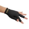 Billiards Pool Gloves, Universal Polyurethane Pool Cue Gloves for Right Hand (Black)