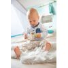 Nici Dragilu Dragon Teether for Babies, Beige/Multi-Colour
