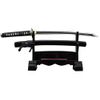 Handmade Sword - Stainless Steel Unsharpened Iaido Training Katana/Wakizashi Sword, Handmade, Full Tang, Black Scabbard (Dragon-Wakizashi)