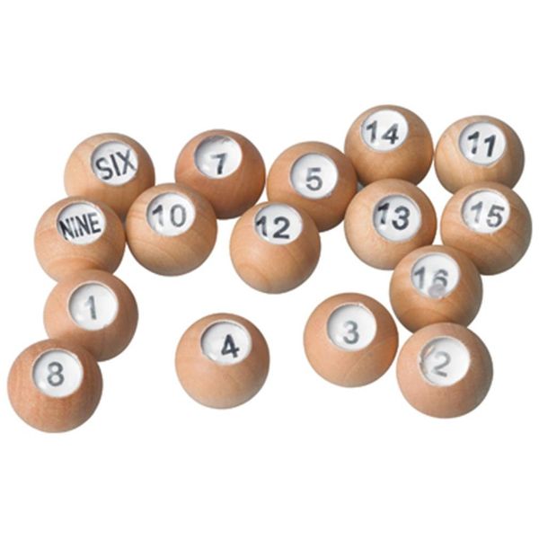 Action Wooden Pill Set in Blister Pack