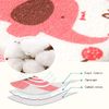 OBTANIM Baby Bath Sponge Soft Foam Scrubber Natural Sponge for Bathing, Shower Scrubber Body Sponge for Kids/Babies/Men/Women, Set of 3