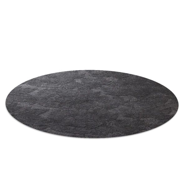 Round Home Chair Mat Pad Hardwood Floor Protector Smudged leaves PVC fi 100