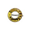 tamarusan (tamarusan) Cheetah Glance Chin Closure Hair Pins Yellow Black Jaw