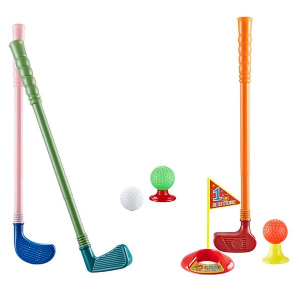 Toddmomy Kids Golf Set Plastic Golf Clubs Mini Golf Set Golf Toy Set Indoor Outdoor Lawn Toy Golf Clubs Sports Toys for Kids Toddlers Boys Girls