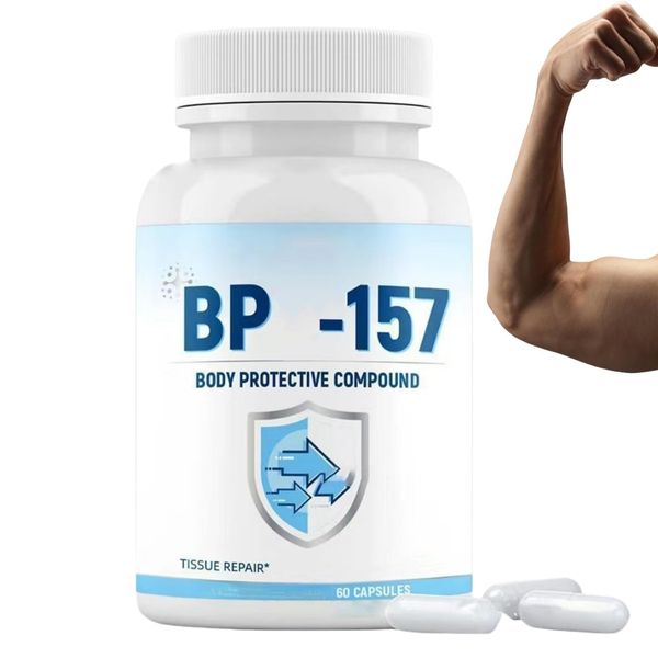 60Pcs Bp/C 157 Peptide Capsules Pro,New Protective Compound B/pC-157 1000mg