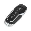 A ABSOPRO 3 Buttons Key Shell Case Keyless Entry Remote Key Fob Replacement Case for Ford Mondeo 2014-2018