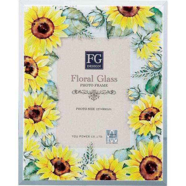 yu-pawa- Photo, Picture Frame, Photo Frame Multi Weight: approx. 0.4kg "Sunflower" FF – 02097