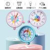 Alarm Clock, Children's Educational Clock, Metallic Paint, Tabletop Clock, With Night Light, Learning Clock, Desktop Clock, Easy To Read Time, Silent Continuous Second Hand, Alarm Clock, For