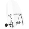 Universal 1" & 7/8" Handlebar Clear Motorcycle Windshield W/ Hardware For Harley