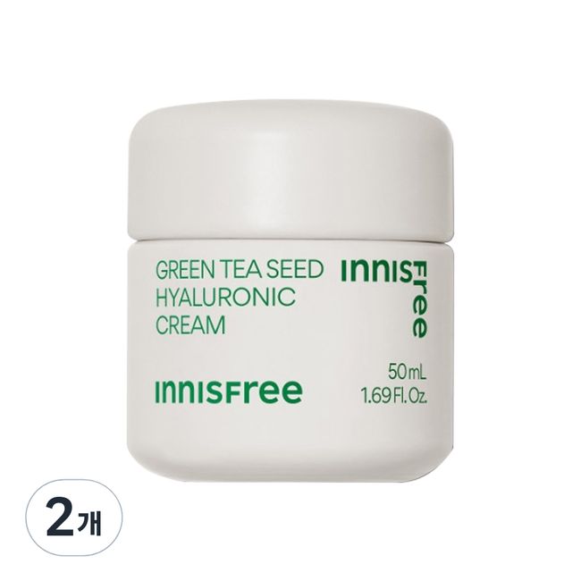 Innisfree New Green Tea Seed Hyaluronic Acid High Moisture Cream