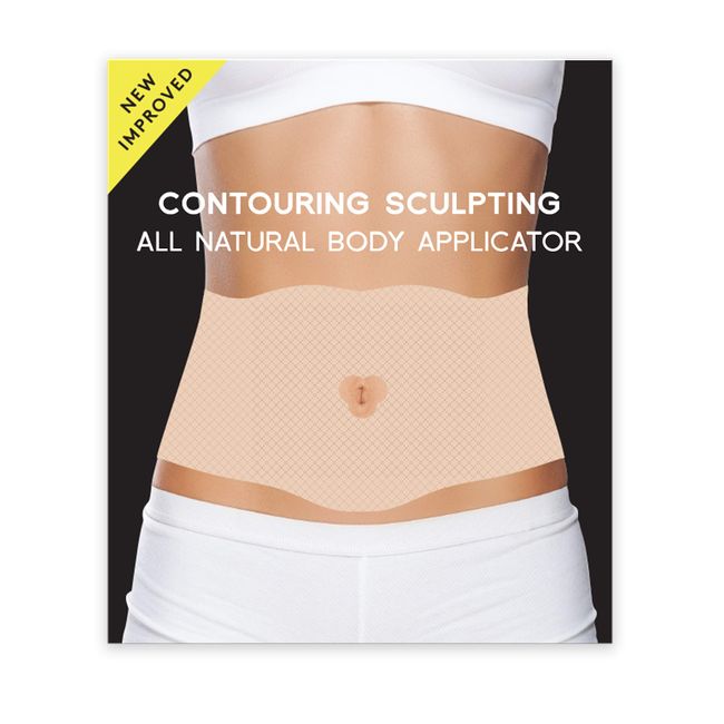 All Natural Moisturizing Body Applicator Wrap – Easy to Use Body Wrap -By Shape and Tone (5 WRAPS)