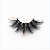 25mm Long 8D False Eyelashes Handmade Faux Mink Lashes Natural Wispy Cross Fluffy Eyelashes for Makeup Eyelashes Extension