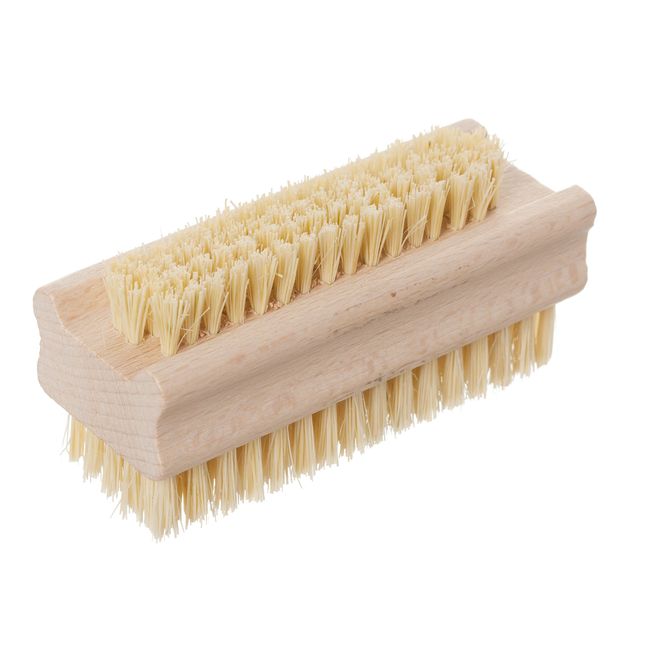 Redecker Tampico Fiber and Beechwood Nailbrush, 3-5/8 inches