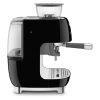 SMEG espreso coffe mchine w/grinder blck