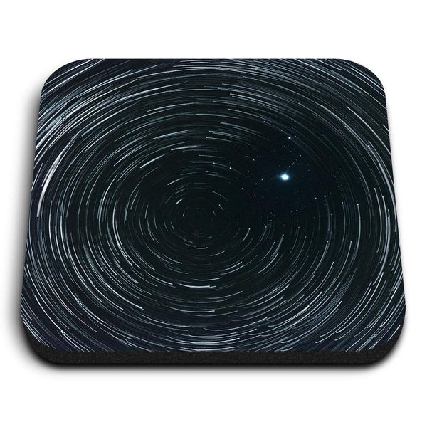 1 x Square MDF Fridge Magnet - Pole Star Celestial North Space 16391