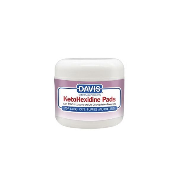 Davis KetoHexidine Pads, 50 Wipes