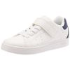 Geox J ECLYPER Boy A Sneaker, White/Navy, 32 EU