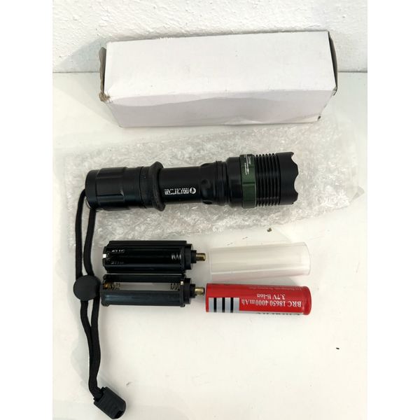 Tactical Police 90000LM LED Flashlight with Rechargeable Battery