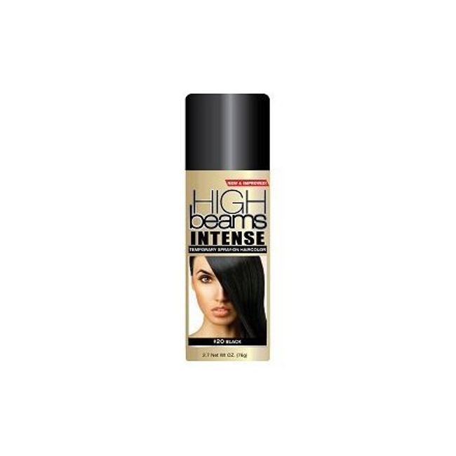 High Beams Intense Temporary SprayOn Hair Color Black 2.7 oz (3 Pack