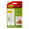 Command 17217-8ES Hanging Strips, X-Large, White, 8 Count