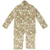 BACKYARD FAMILY Microfiber Button Setup Room Wear Flower/Cream