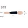 Shishida Seishindo SK-790 Eyeshadow Chip Mini Eyeshadow Chip, Made in Japan, Approx. 1.7 x 0.3 x 0.1 inches (4.4 x 0.9 x 0.4 cm), Pack of 2